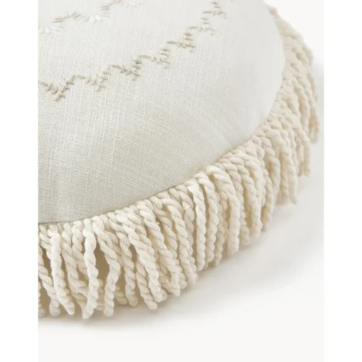 Cuscino Rotondo Con Frange Nedda*Westwing Collection Sale