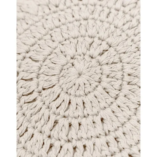 Cuscino Rotondo In Cotone All'Uncinetto Brielle*Westwing Collection Best