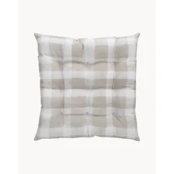 Cuscino Sedia In Cotone A Quadretti Milene*Westwing Collection Hot