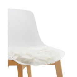 Cuscino Sedia Rotondo In Ecopelliccia Lisica Mathilde*Westwing Collection Sale