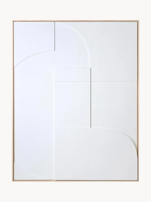 Decorazione Da Parete Con Cornice A Rilievo Amido