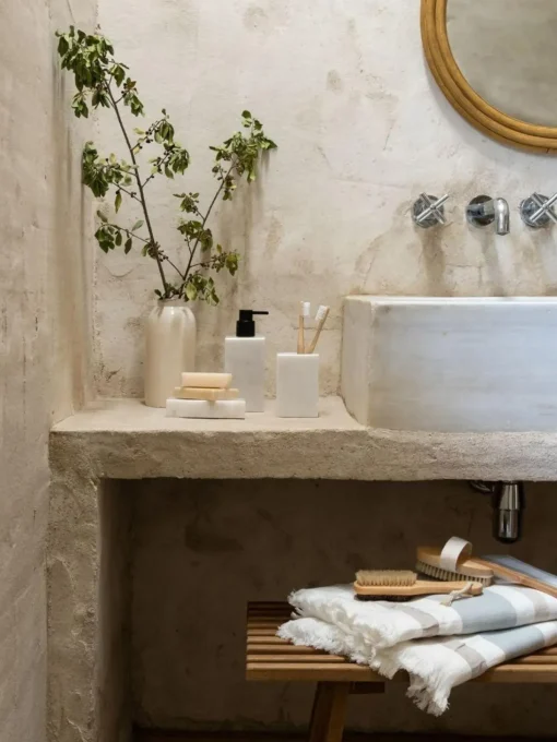 Dispenser Sapone In Marmo Andre