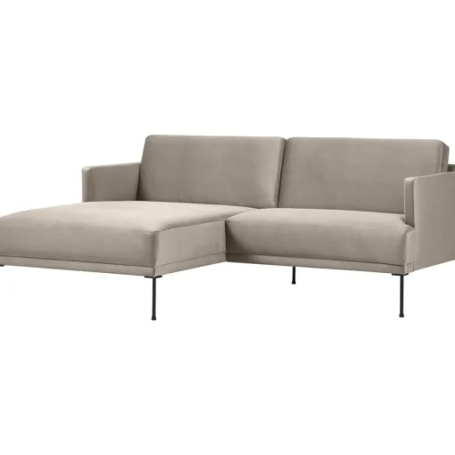 Divanetto Angolare In Velluto Fluente*Westwing Collection Discount