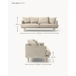 Divano 3 Posti Adrian*Westwing Collection Best