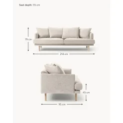 Divano 3 Posti Adrian*Westwing Collection Best