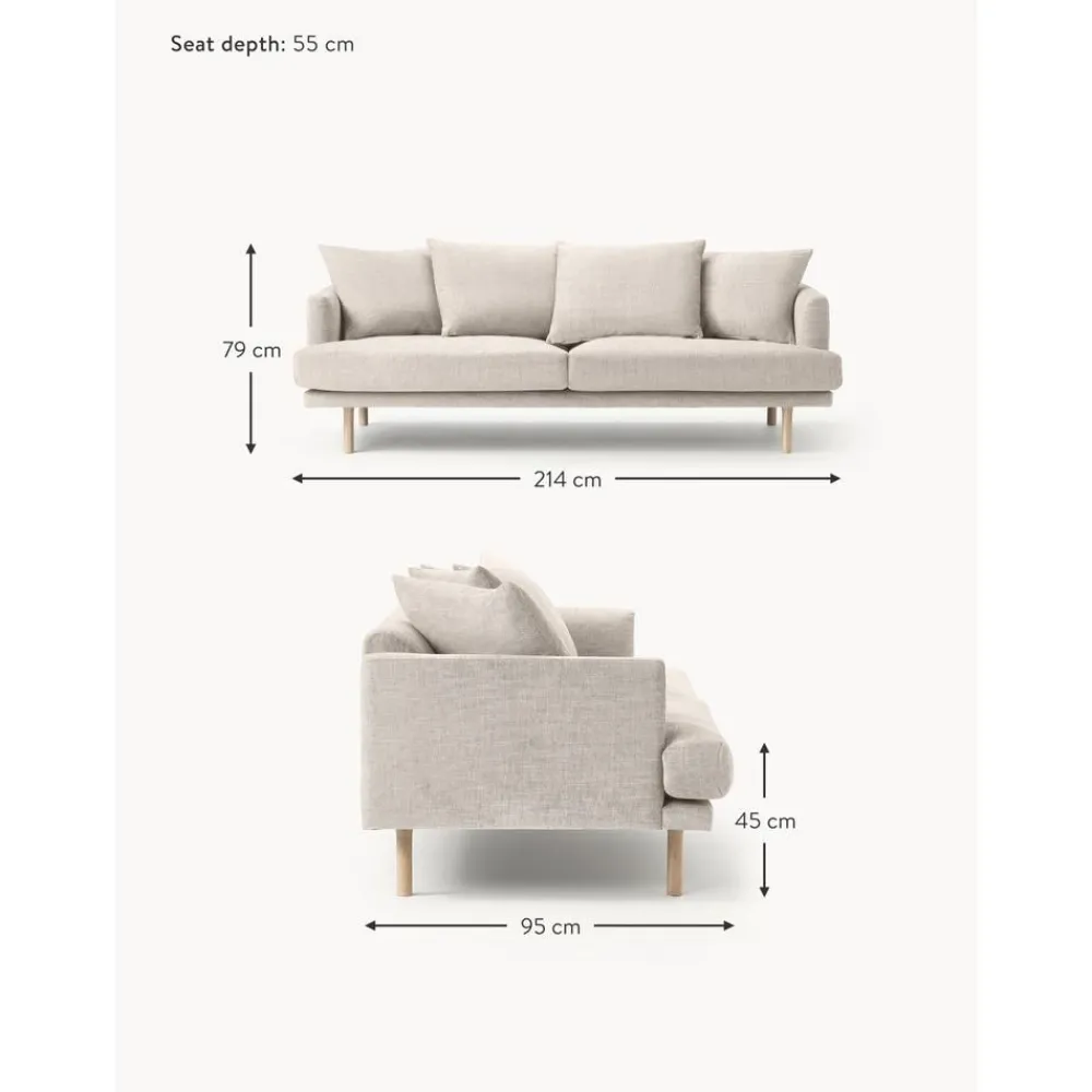 Divano 3 Posti Adrian*Westwing Collection Best