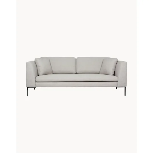 Divano 3 Posti Con Piedini In Metallo Emma*Westwing Collection New