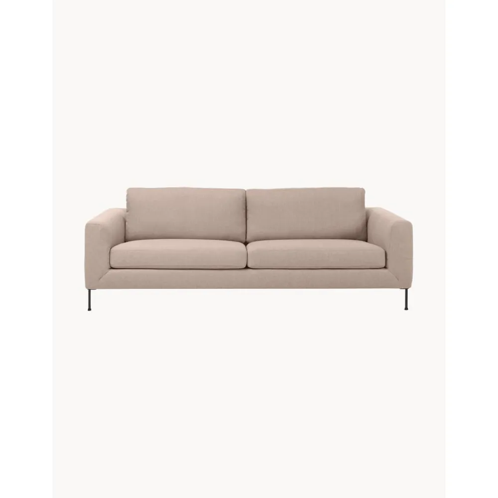 Divano 3 Posti Con Piedini In Metallo Cucita*Westwing Collection Sale