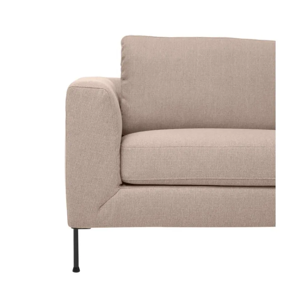 Divano 3 Posti Con Piedini In Metallo Cucita*Westwing Collection Sale