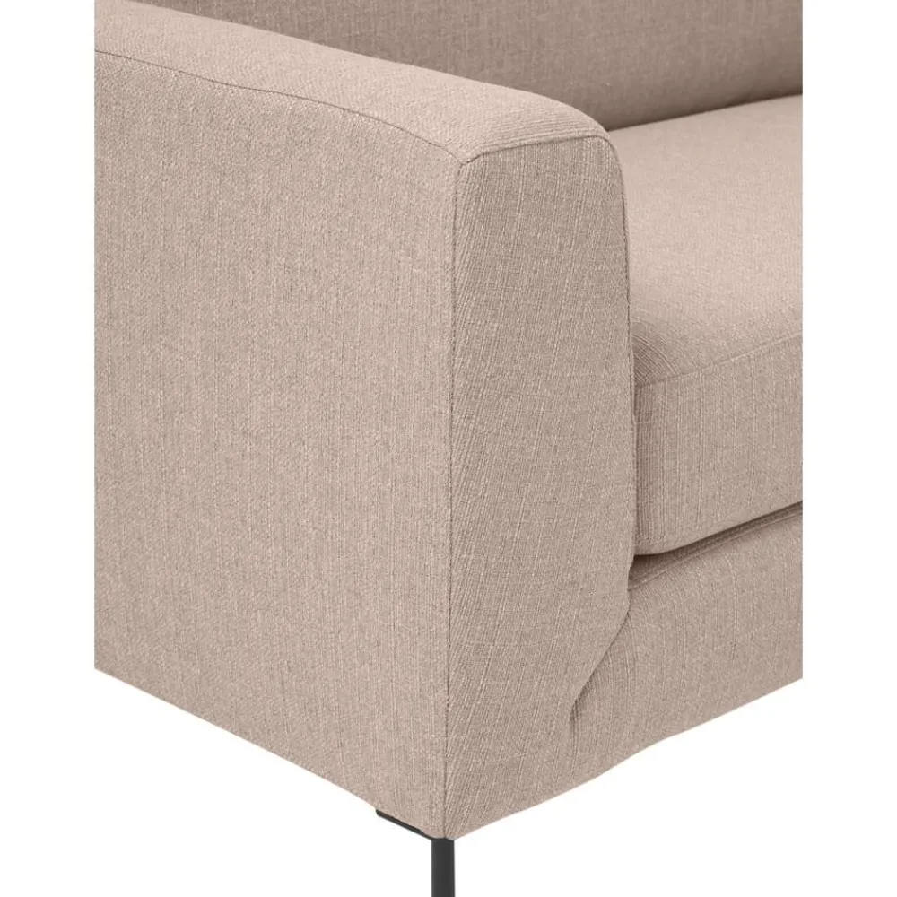 Divano 3 Posti Con Piedini In Metallo Cucita*Westwing Collection Sale