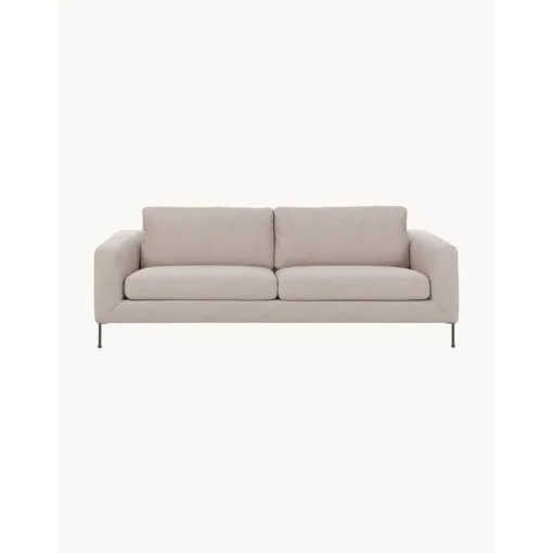 Divano 3 Posti Con Piedini In Metallo Cucita*Westwing Collection New
