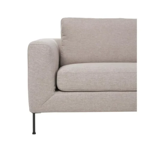 Divano 3 Posti Con Piedini In Metallo Cucita*Westwing Collection New