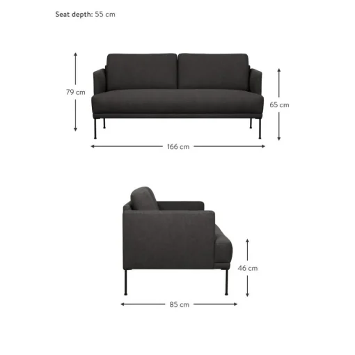 Divano 2 Posti Fluente*Westwing Collection Hot