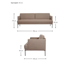 Divano 3 Posti Fluente*Westwing Collection Clearance