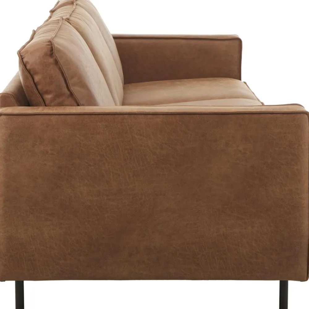 Divano 3 Posti In Pelle Riciclata Hunter*Westwing Collection Hot