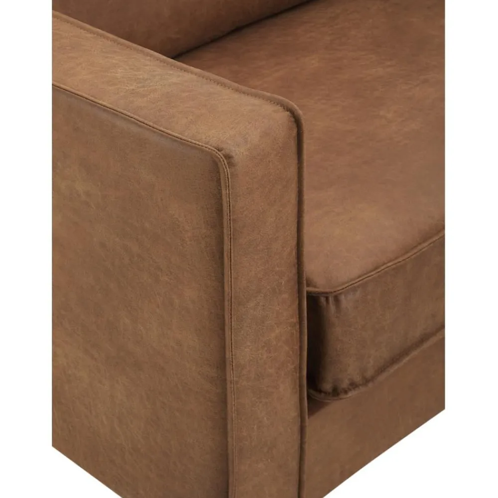 Divano 3 Posti In Pelle Riciclata Hunter*Westwing Collection Hot