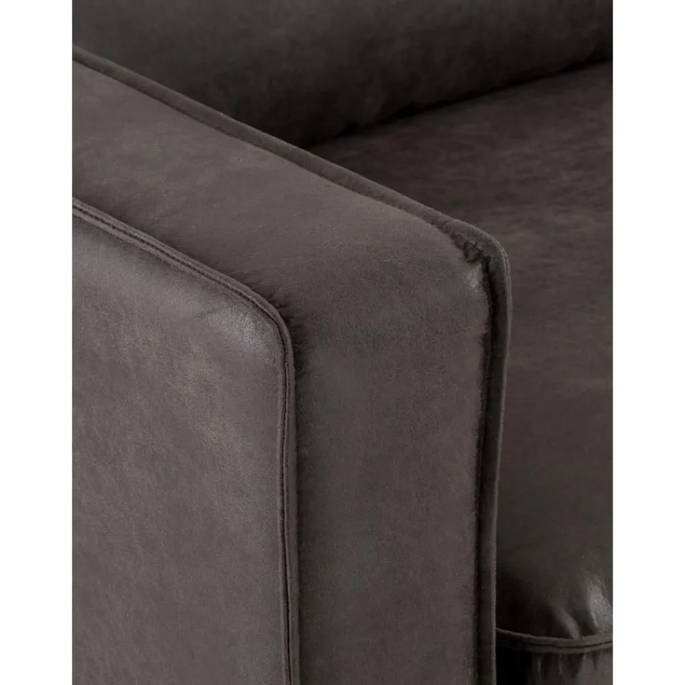 Divano 3 Posti In Pelle Riciclata Hunter*Westwing Collection Clearance