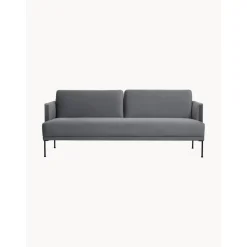 Divano 3 Posti In Velluto Fluente*Westwing Collection New