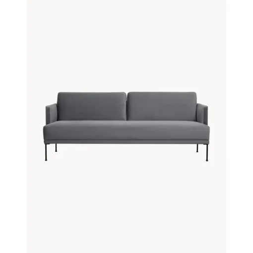 Divano 3 Posti In Velluto Fluente*Westwing Collection New