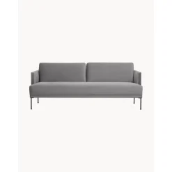 Divano 3 Posti In Velluto Fluente*Westwing Collection Hot