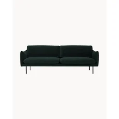 Divano 3 Posti In Velluto Moby*Westwing Collection New