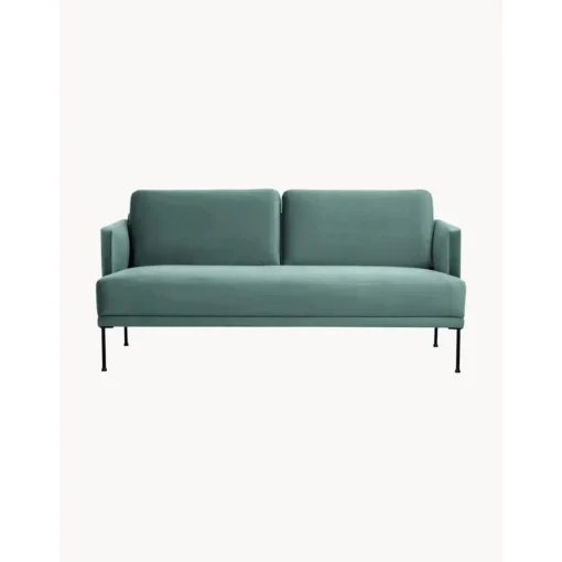 Divano 2 Posti In Velluto Fluente*Westwing Collection Hot