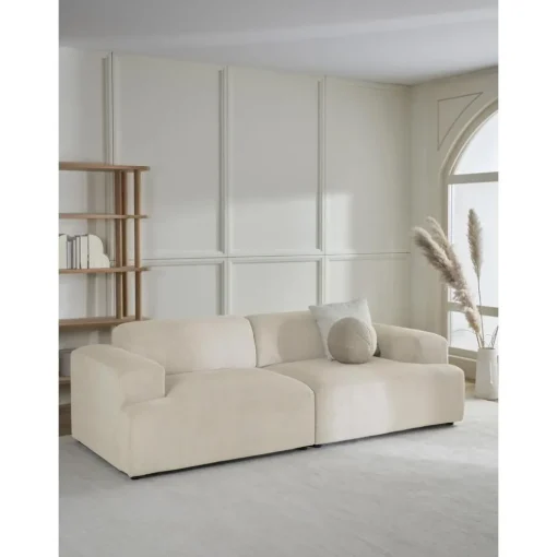 Divano 3 Posti In Velluto A Coste Melva*Westwing Collection Discount