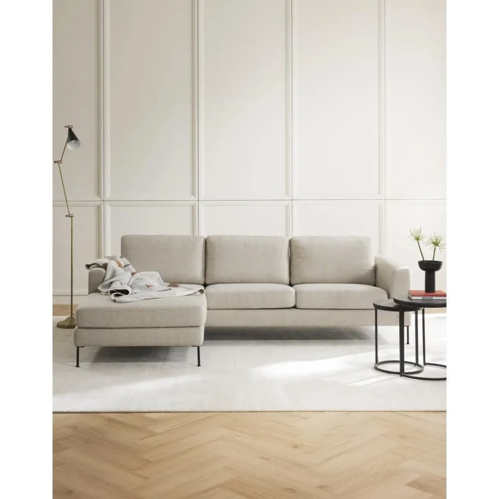 Divano Angolare 3 Posti Cucita*Westwing Collection Hot