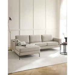 Divano Angolare 3 Posti Cucita*Westwing Collection Hot