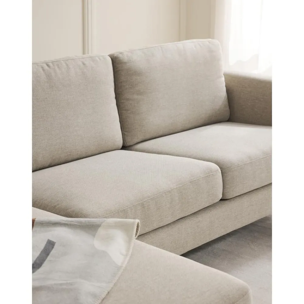 Divano Angolare 3 Posti Cucita*Westwing Collection Hot