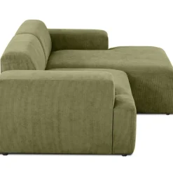 Divano Angolare 3 Posti In Velluto A Coste Melva*Westwing Collection Fashion