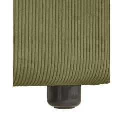 Divano Angolare 3 Posti In Velluto A Coste Melva*Westwing Collection Fashion