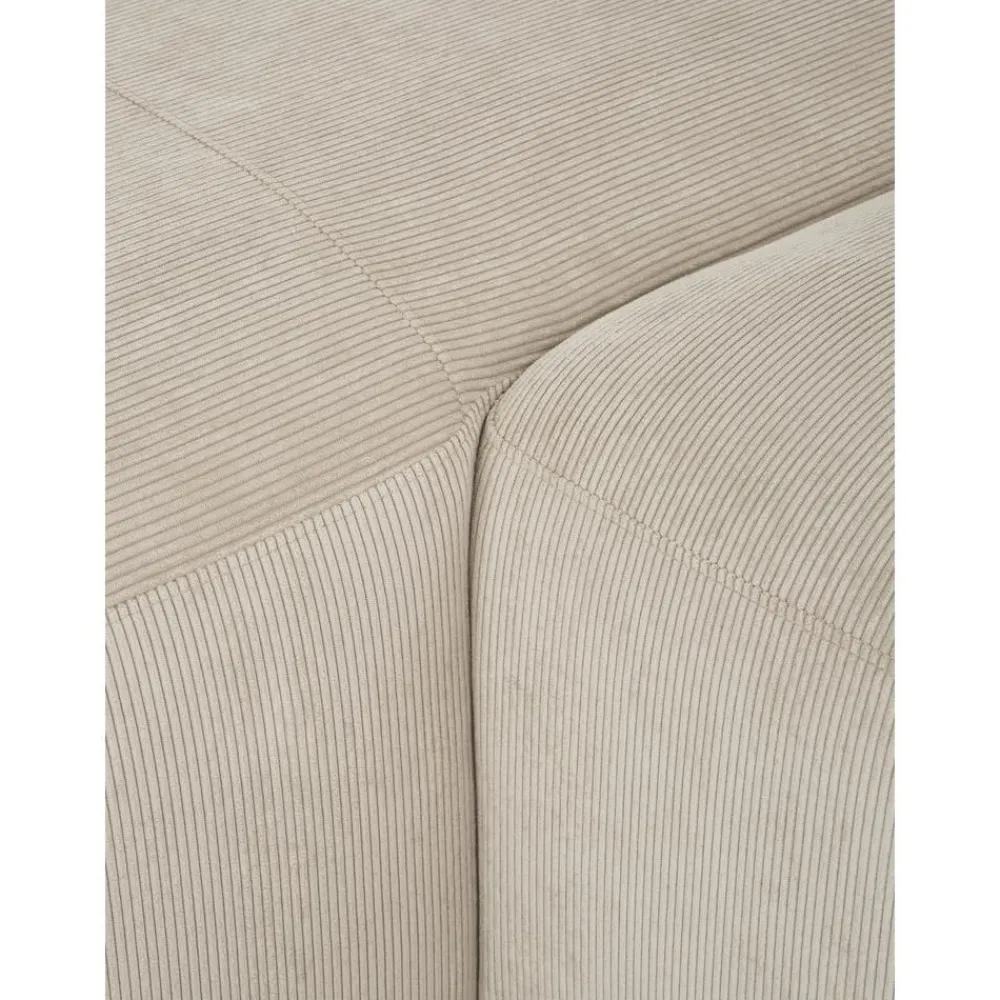 Divano Angolare 4 Posti In Velluto A Coste Melva*Westwing Collection New