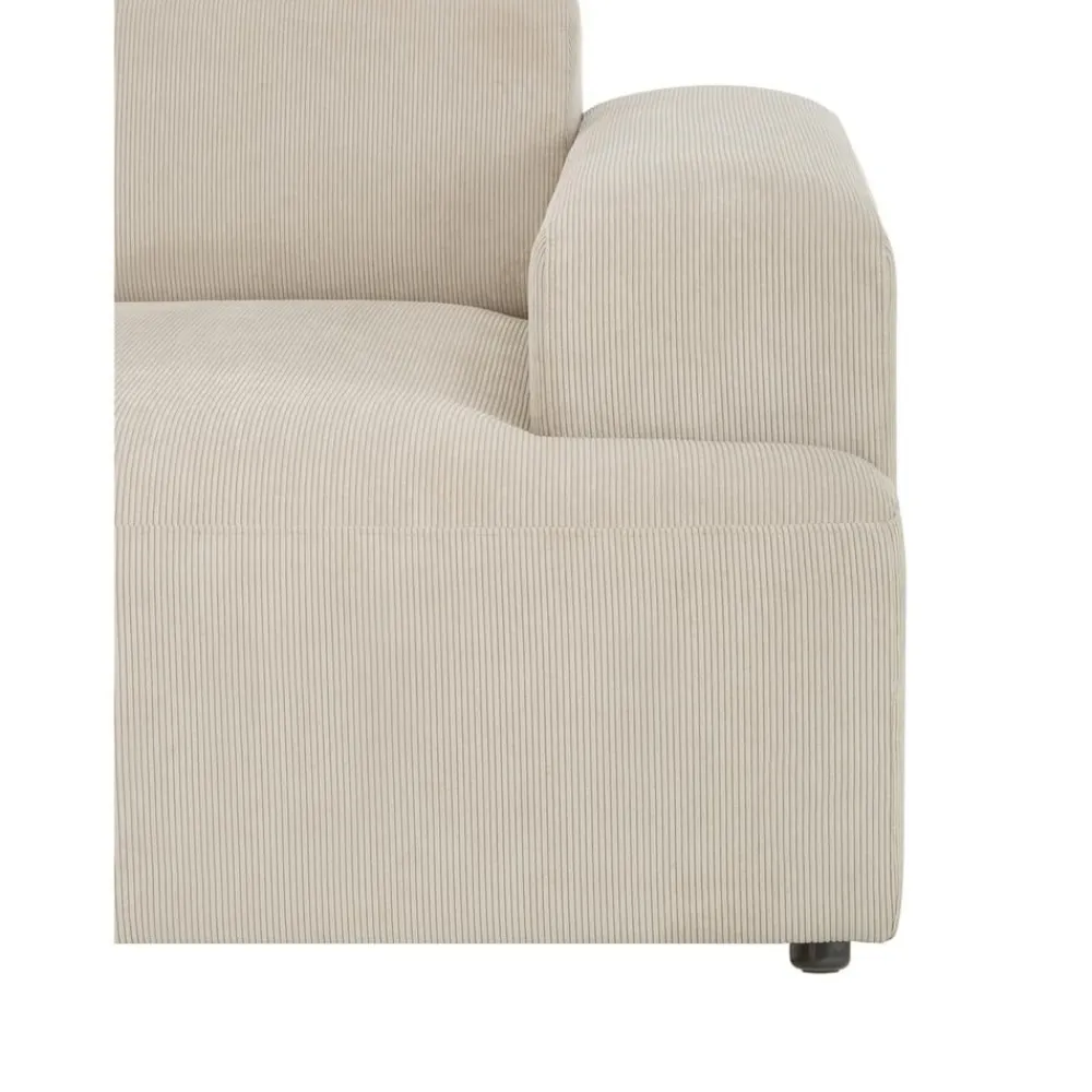 Divano Angolare 4 Posti In Velluto A Coste Melva*Westwing Collection New