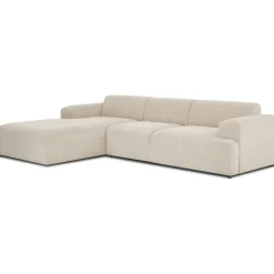 Divano Angolare 4 Posti In Velluto A Coste Melva*Westwing Collection New