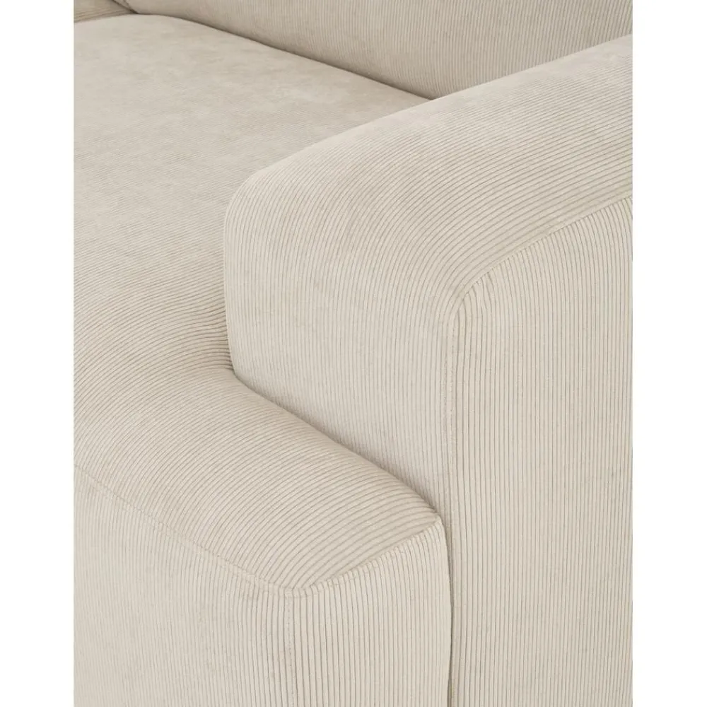 Divano Angolare 4 Posti In Velluto A Coste Melva*Westwing Collection New