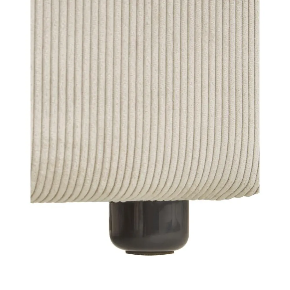 Divano Angolare 3 Posti In Velluto A Coste Melva*Westwing Collection Fashion