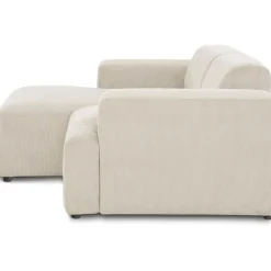 Divano Angolare 3 Posti In Velluto A Coste Melva*Westwing Collection Fashion