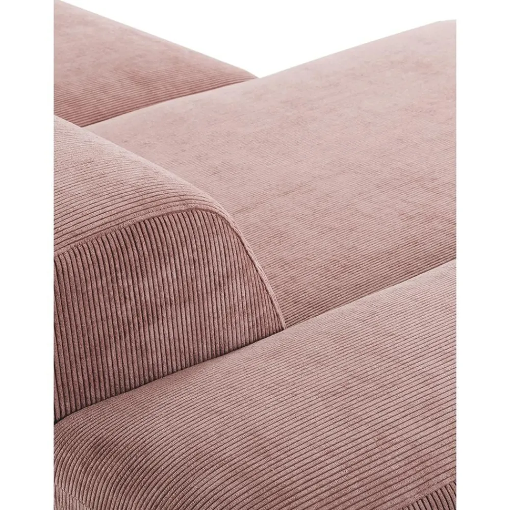 Divano Angolare 3 Posti In Velluto A Coste Melva*Westwing Collection Fashion