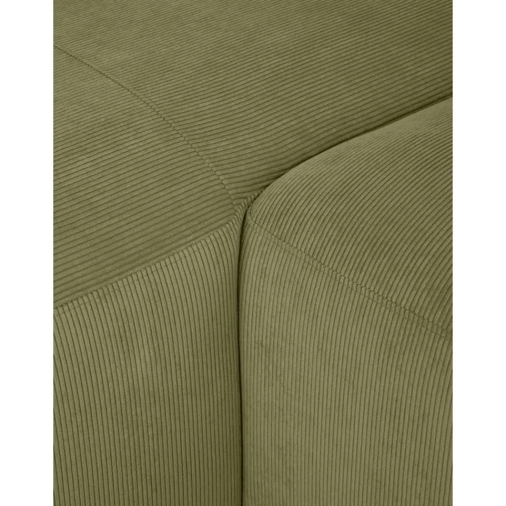 Divano Angolare 4 Posti In Velluto A Coste Melva*Westwing Collection Hot