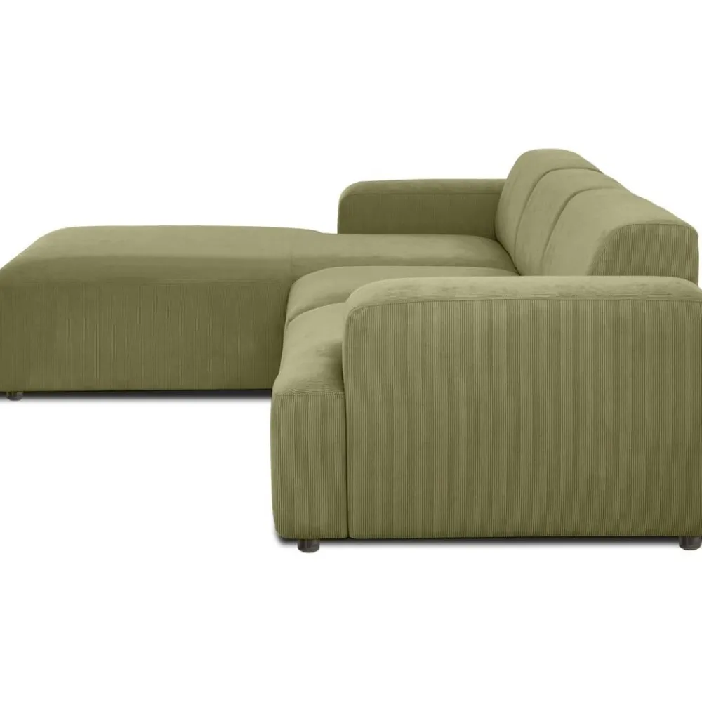 Divano Angolare 4 Posti In Velluto A Coste Melva*Westwing Collection Hot