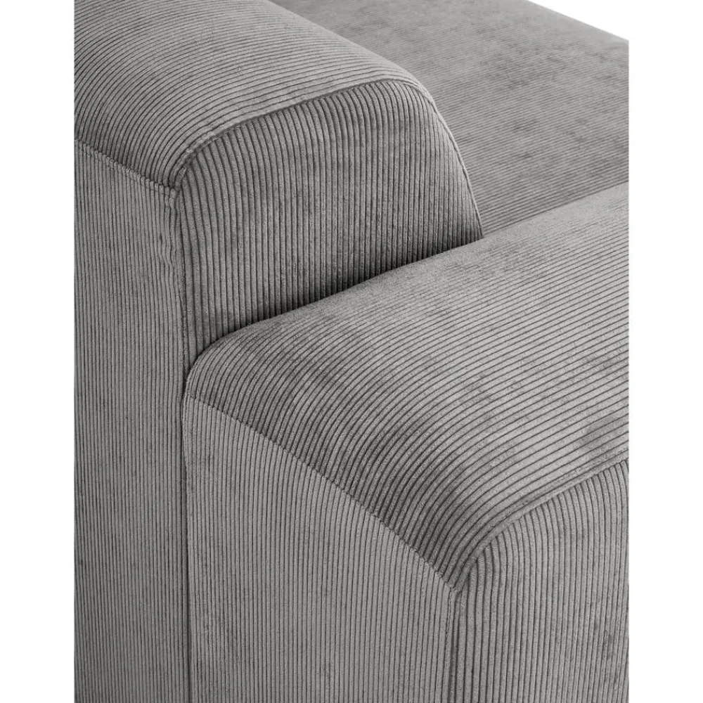 Divano Angolare A 4 Posti In Velluto A Coste Melva*Westwing Collection Outlet