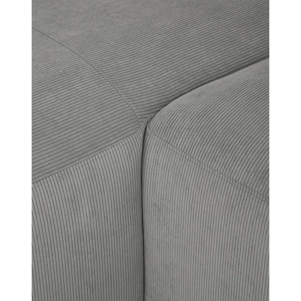 Divano Angolare A 4 Posti In Velluto A Coste Melva*Westwing Collection Outlet