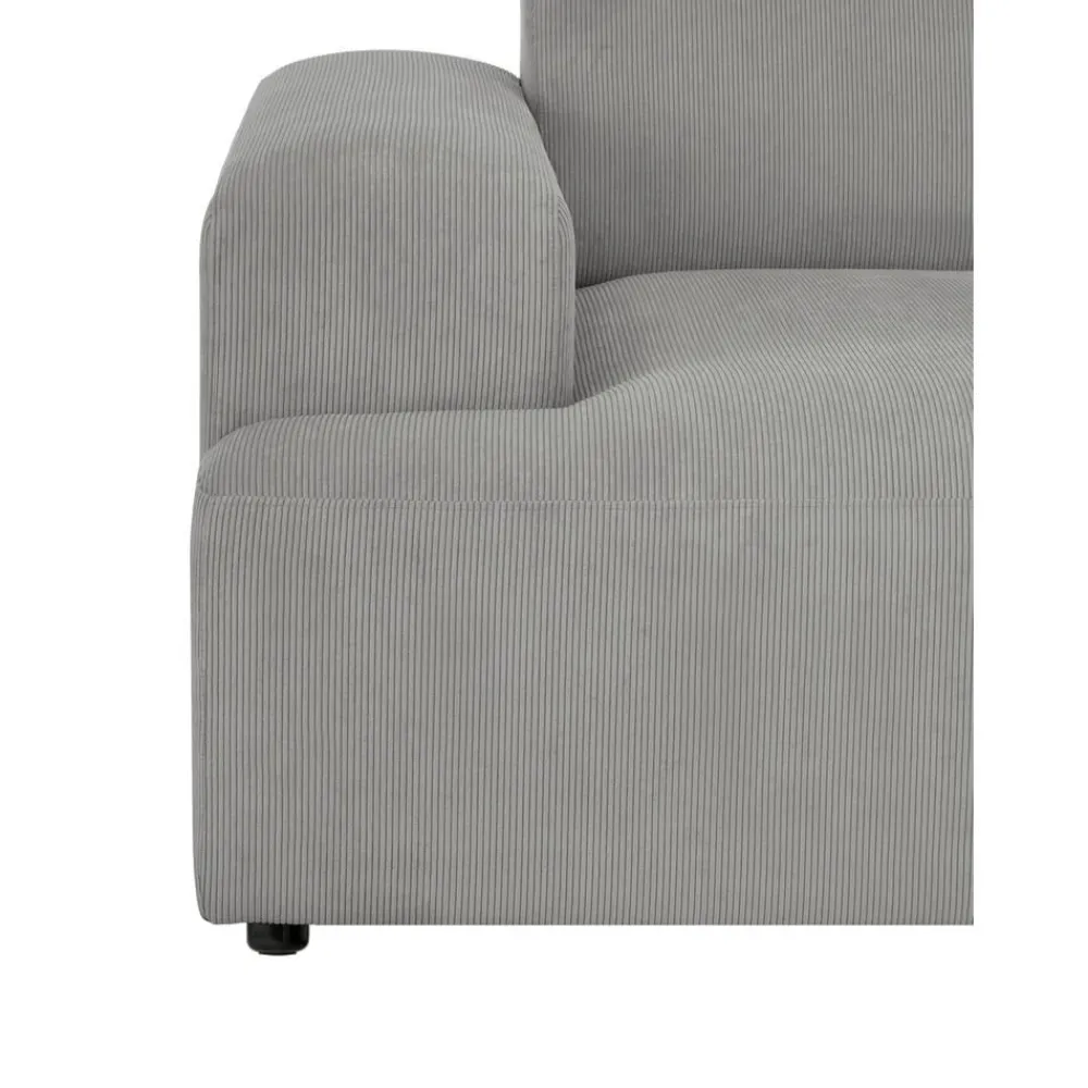 Divano Angolare A 4 Posti In Velluto A Coste Melva*Westwing Collection Outlet