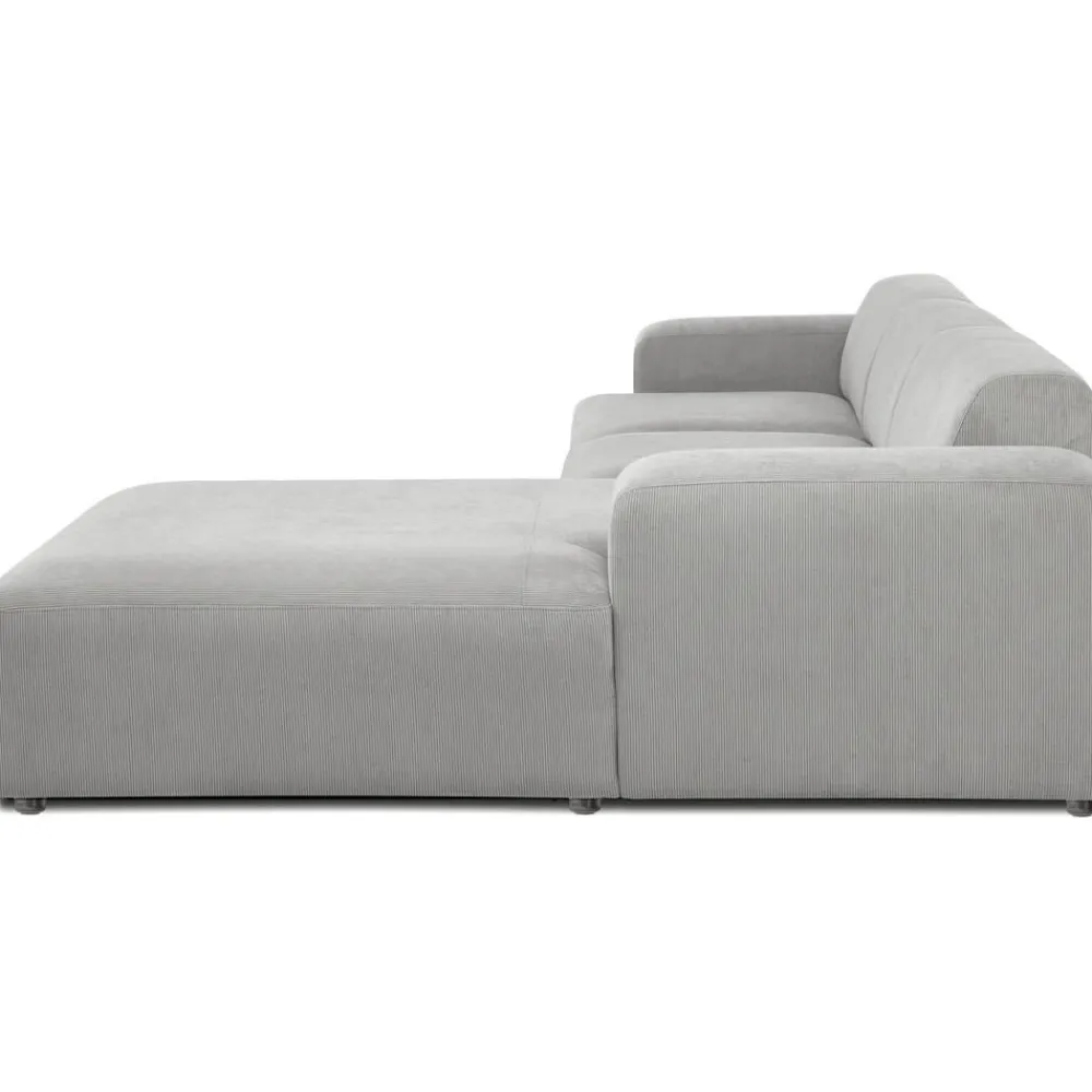 Divano Angolare A 4 Posti In Velluto A Coste Melva*Westwing Collection Outlet