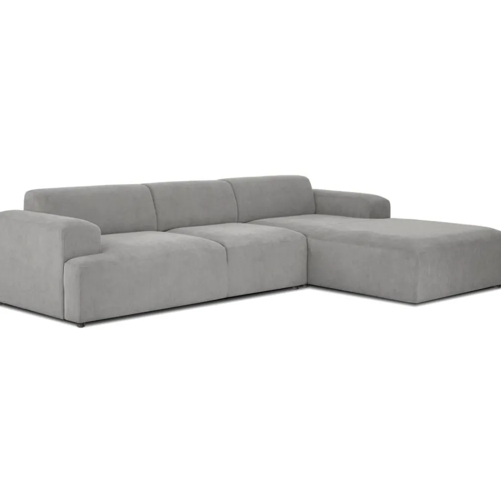 Divano Angolare A 4 Posti In Velluto A Coste Melva*Westwing Collection Outlet