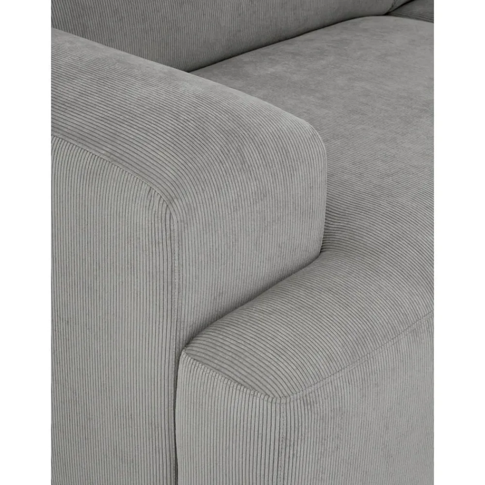 Divano Angolare A 4 Posti In Velluto A Coste Melva*Westwing Collection Outlet