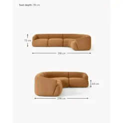 Divano Angolare Componibile 4 Posti In Boucle Sofia*Westwing Collection Sale