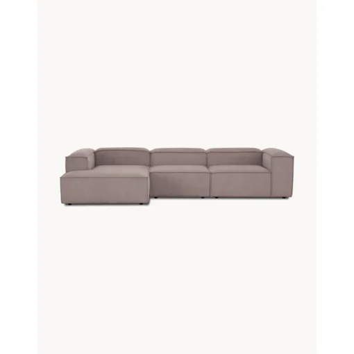 Divano Angolare Componibile In Velluto A Coste Lennon*Westwing Collection Best