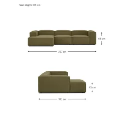 Divano Angolare Componibile Lennon*Westwing Collection Hot